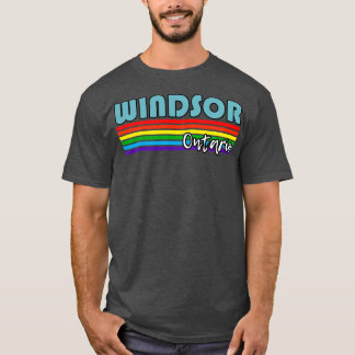 Windsor Ontario Pride Windsor LGBT Gift HGBTQ Sup T Shirt