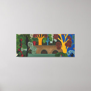 Windsor Park på höjden av sommaren 2011 Canvastryck