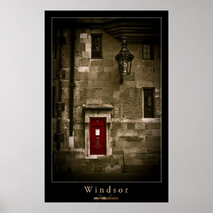 Windsor Postbox Poster