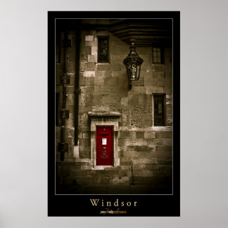 Windsor Postbox Poster