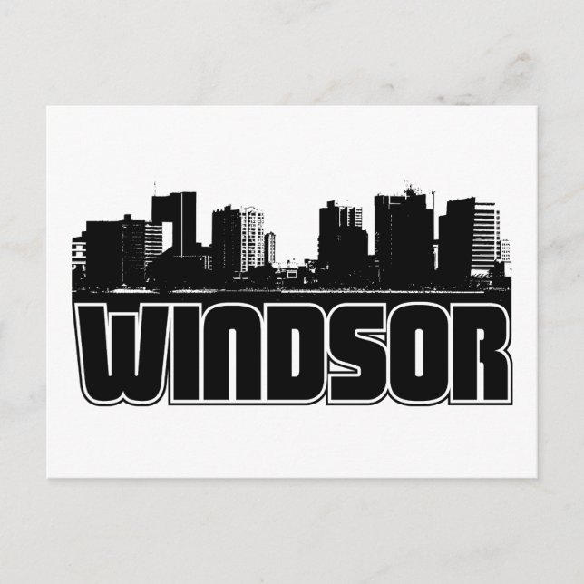 Windsor Skyline Vykort (Framsida)