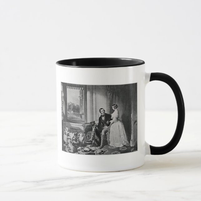 Windsor slott i moderna tider mugg (Höger)