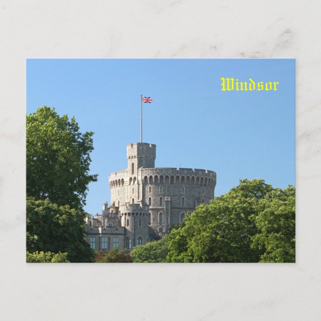Windsor slott vykort (Framsida)