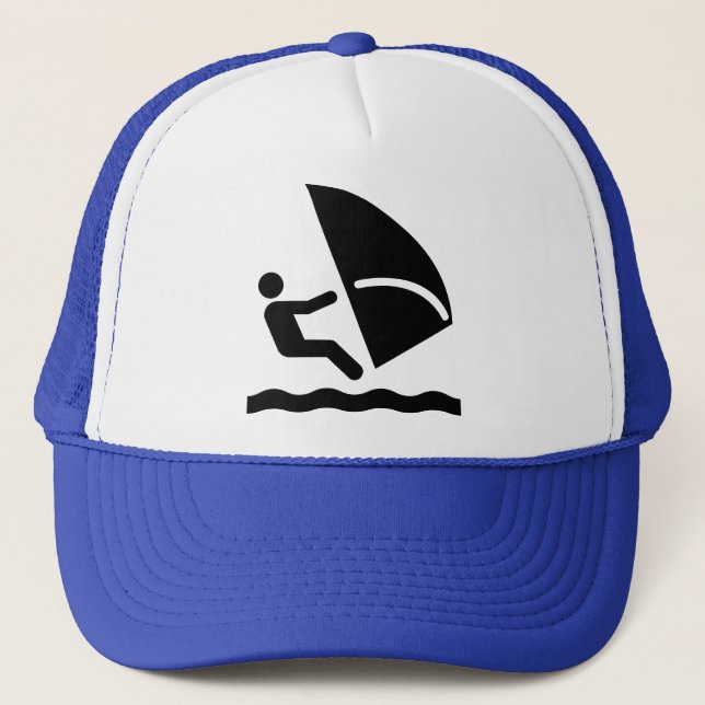 Windsurf Symbol Hat Keps (Framsida)