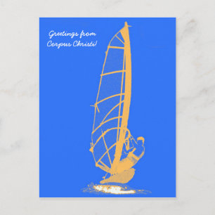 Windsurfer, Hälsning från Corpus Christi! Vykort