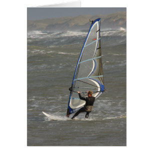 Windsurfer - North Jytland, Danmark Hälsningskort