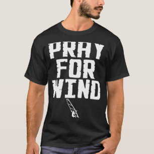 Windsurfer Pray for Vind Beach Wave Riding Windsur T Shirt