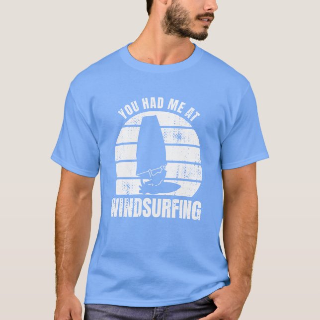 Windsurfer Quote friend T Shirt (Framsida)