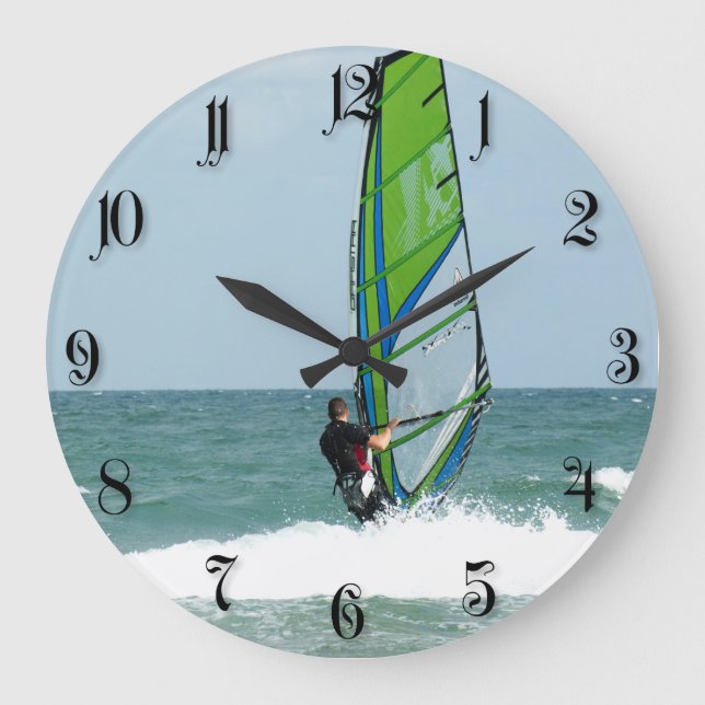 Windsurfer Stor Klocka (Framsida)