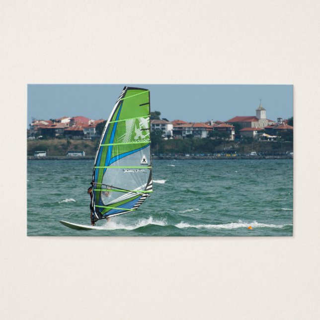 Windsurfer Visitkort (Framsidan)