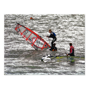 WINDSURFERS FOTOTRYCK