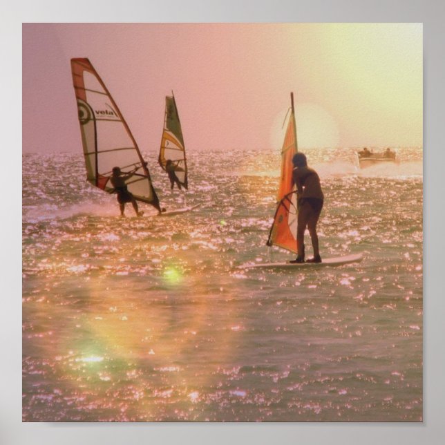 Windsurfers Poster Skriv ut (Framsidan)