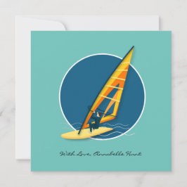 Windsurfing Anteckningskort