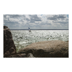 Windsurfing - fotoutskrift fototryck