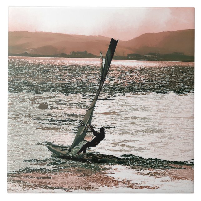 WINDSURFING KAKELPLATTA (Framsidan)