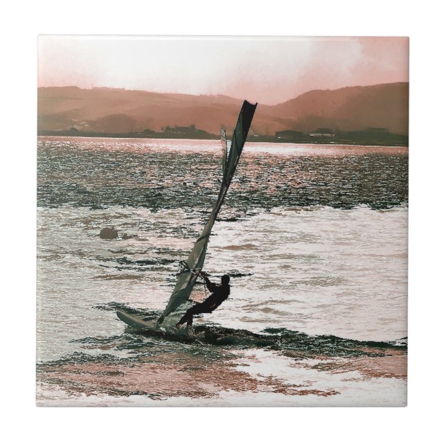 WINDSURFING KAKELPLATTA (Framsidan)