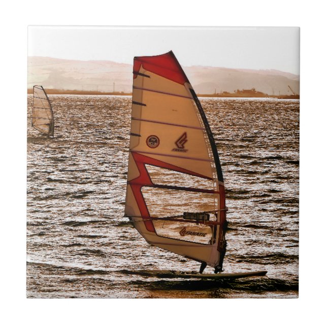 WINDSURFING KAKELPLATTA (Framsidan)