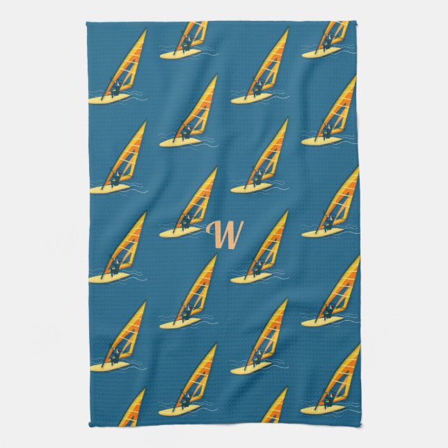 Windsurfing Kitchen Towel Kökshandduk (Vertikal)