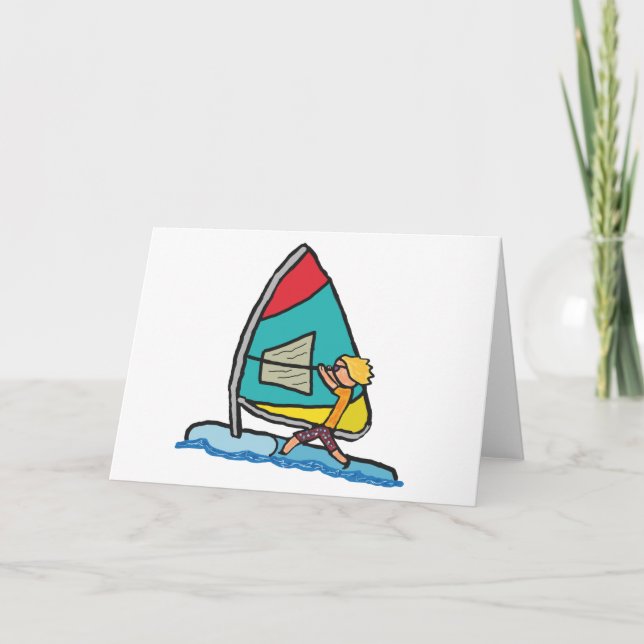 Windsurfing Kort (Framsida)