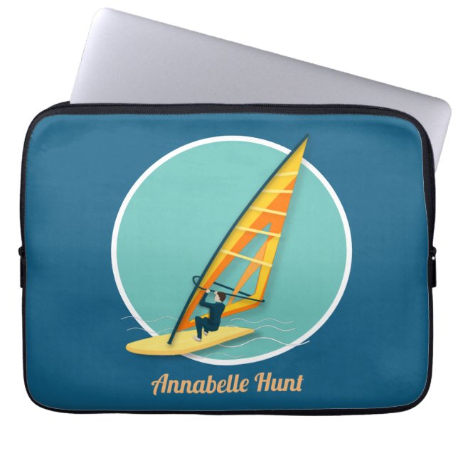 Windsurfing Laptop sleeve (Framsidan)