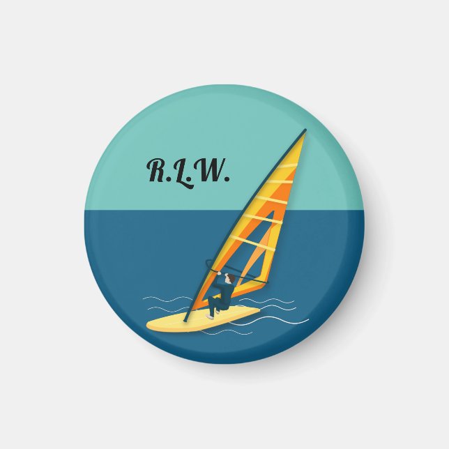Windsurfing Magnet (Framsidan)