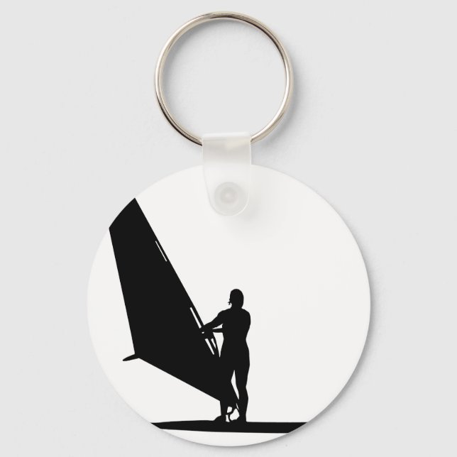 Windsurfing Nyckelring (Framsida)