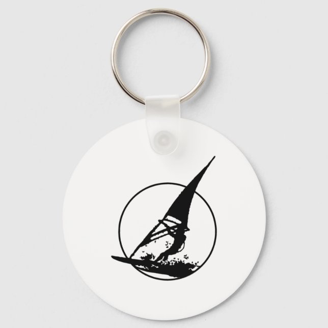 Windsurfing Nyckelring (Framsida)