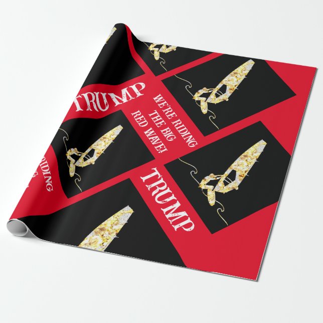 Windsurfing Presentpapper (Utrullad)