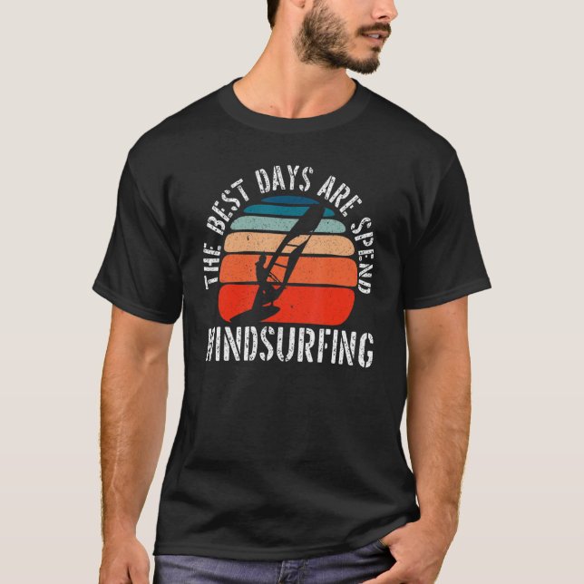 Windsurfing Surfing Board Vatten sport 7 T Shirt (Framsida)