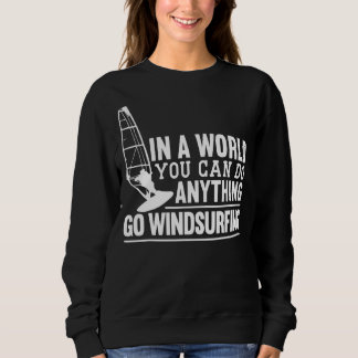 Windsurfing Surfing Board Water Sports T Shirt