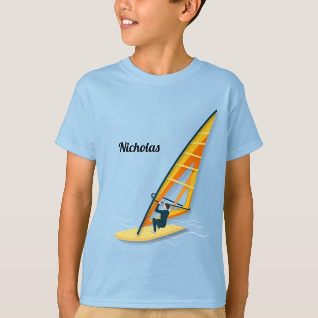 Windsurfing T Shirt (Framsida)