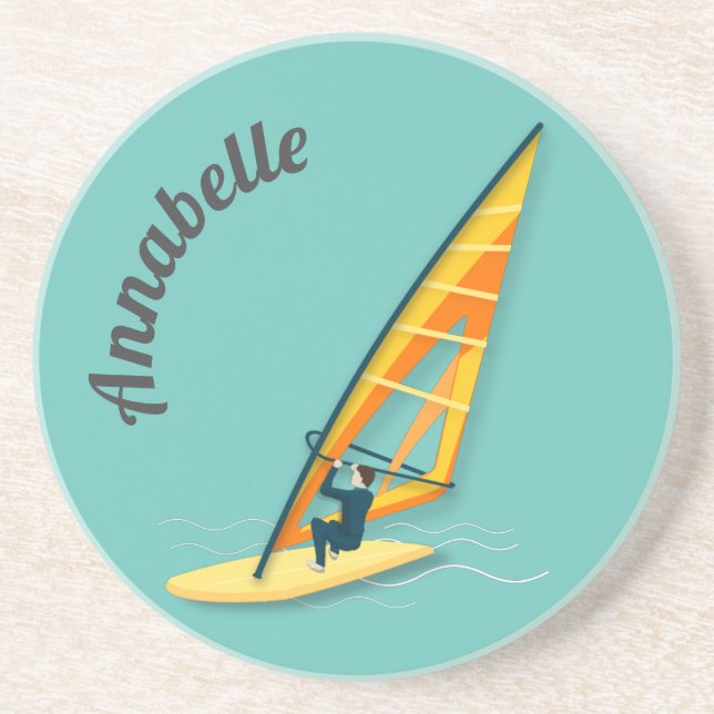 Windsurfing Underlägg (Framsidan)