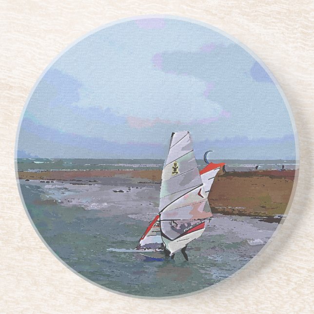 WINDSURFING UNDERLÄGG SANDSTEN (Framsidan)