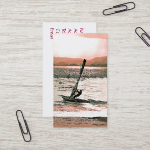 WINDSURFING VISITKORT