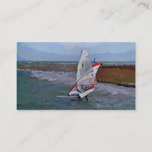 WINDSURFING VISITKORT