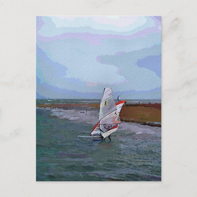 WINDSURFING VYKORT (Framsida)
