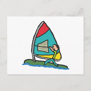Windsurfing Vykort