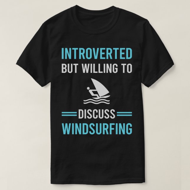 Windsurfing Windsurf Windsurfer T Shirt (Design framsida)