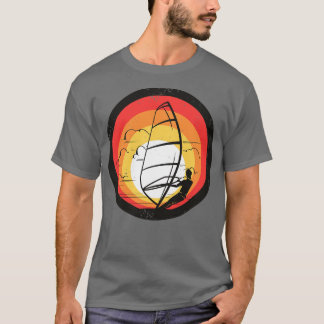 Windsurfing Windsurfer Retro Surfer T Shirt