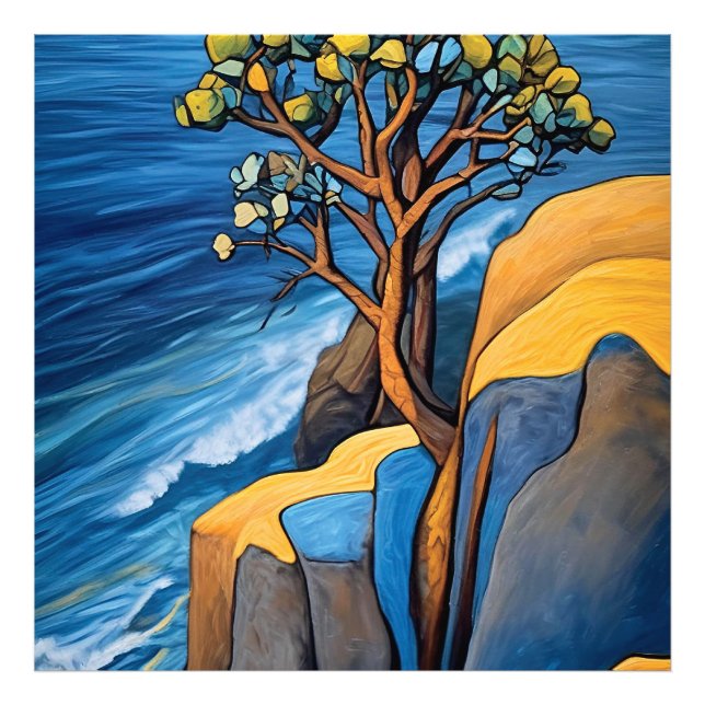 Windswept Serenity Fototryck (Framsidan)