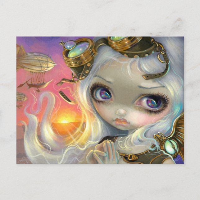 "Windswept" vykort (Framsida)