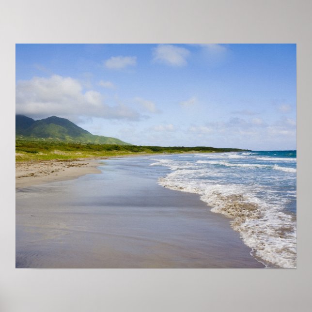 Windward Beach, Nevis Poster (Framsidan)