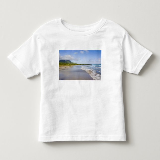 Windward Beach, Nevis T Shirt (Framsida)