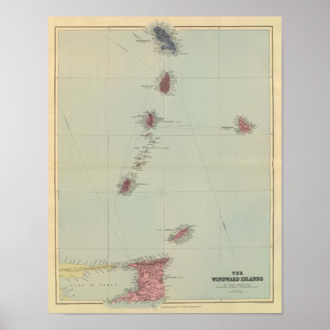 Windwardöarna Poster (Framsidan)