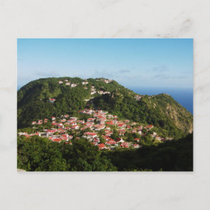 Windwardside Saba vykort