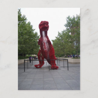 Windy City Dinosaur Vykort