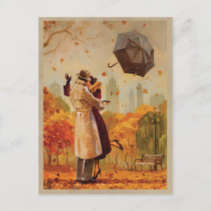 Windy City Kiss Vykort