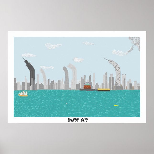 Windy City Poster (Framsidan)