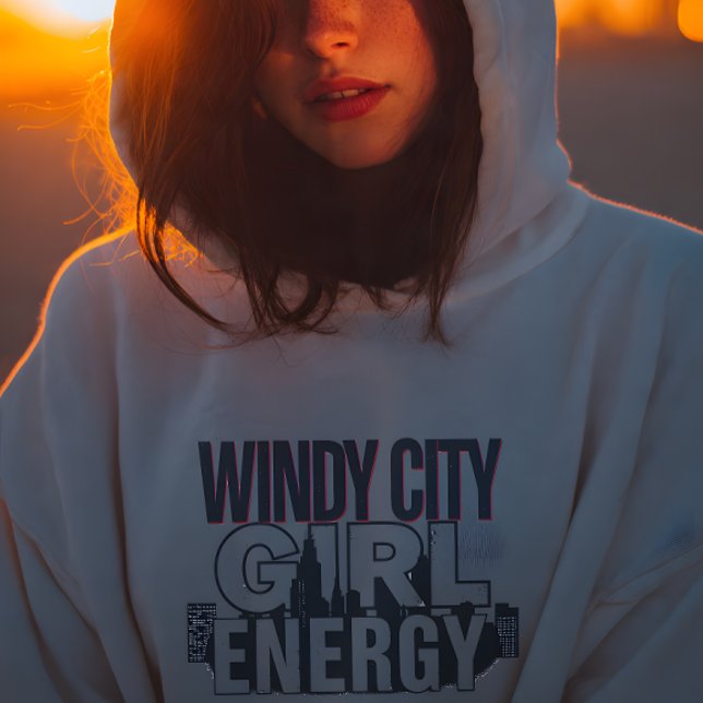 Windy City Tjej Energi T Shirt (Skapare uppladdad)