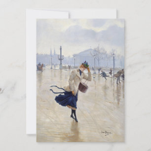 Windy Day Jean Béraud